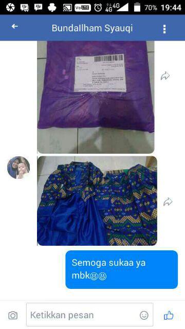 Gamis Zigzag | Batik Sarimbit | Batik Couple