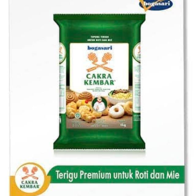 

Tepung Cakra Kembar Premium 1 Kg