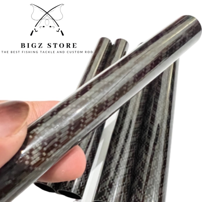 CARBON TUBE UNTUK BAGIAN DALAM REEL SEAT VARIASI PANJANG 15 CM ORIGINAL CARBON TAHAN BAKAR COCOK UNT