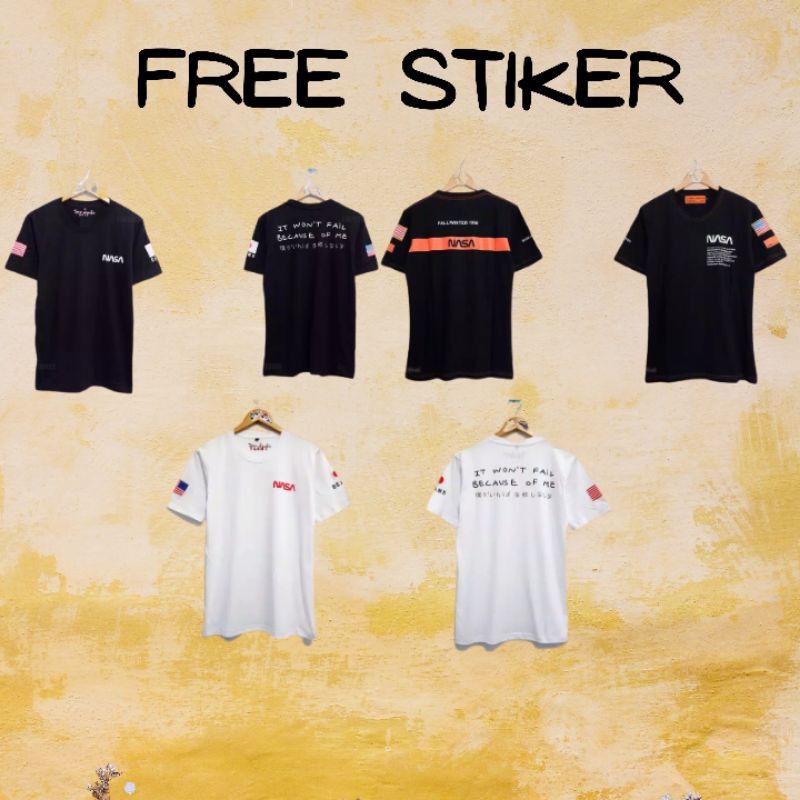 KAOS NASA - BEAMS TSHIRT NASA BEAMSBAJU NASA X BEAMS