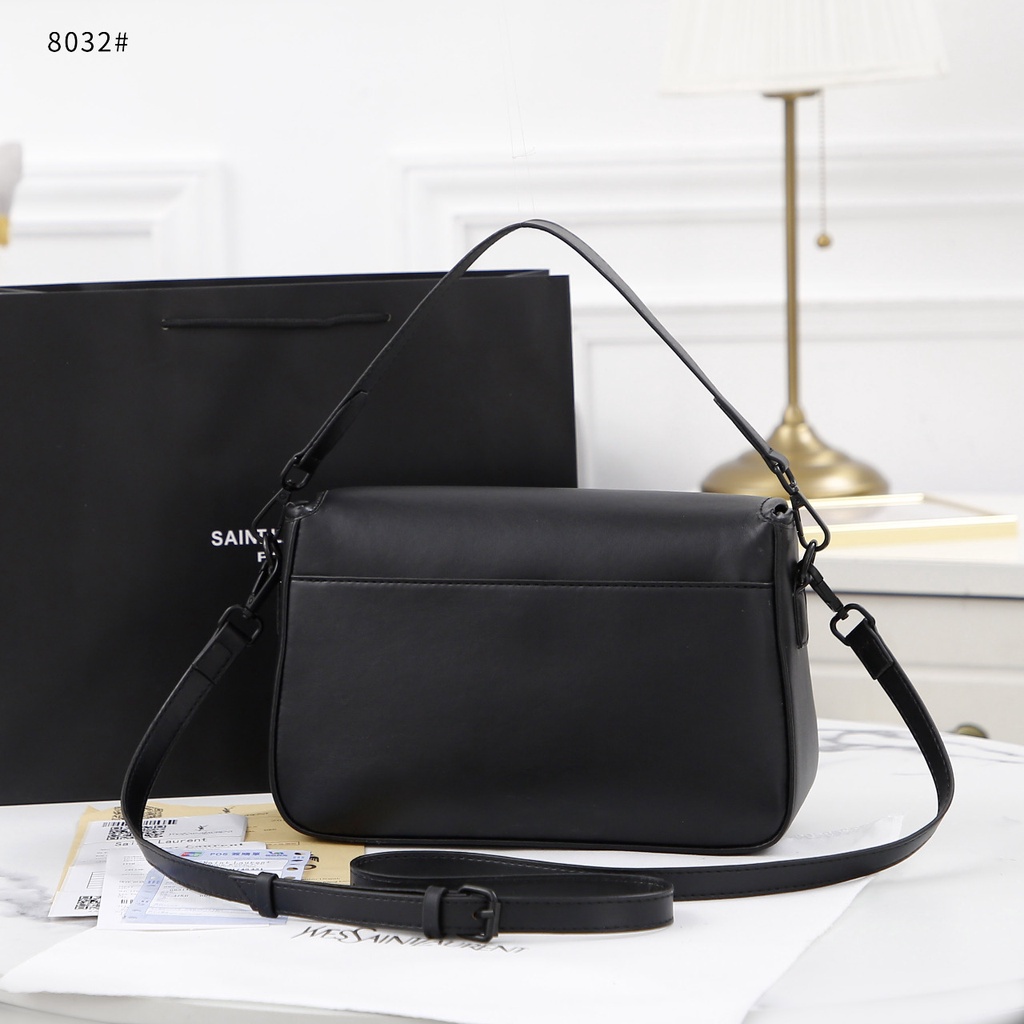 Handbag Shoulder Bag in Black #8032
