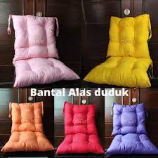 Bantal Duduk 40x40 Isi SIlicon | Tebal | Empuk | Kuat