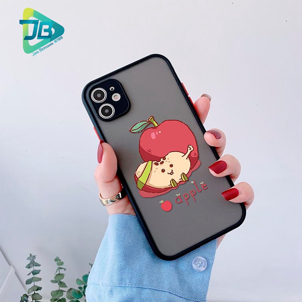 SOFTCASE DOVE FRUITS OPPO VIVO SAMSUNG XIAOMI REALME IPHONE ALL TYPE JB5015