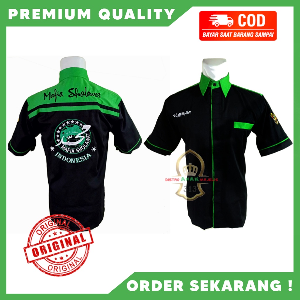 Kemeja Mafish / Hem Mafia Sholawat / Hem Mafisho