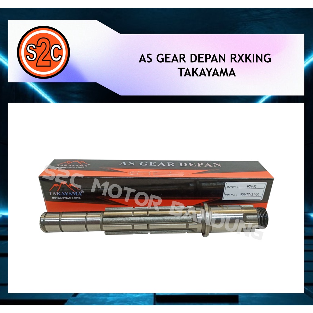 AS GIR AS GEAR DEPAN RXKING RX KING TAKAYAMA