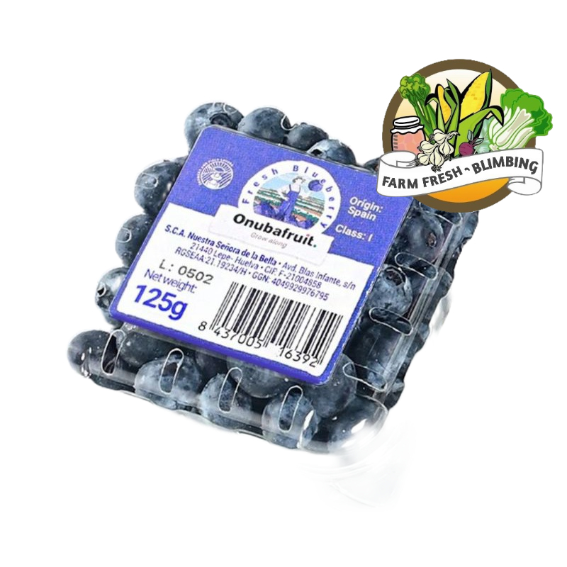 

Blueberry Import Spanyol 125 gram