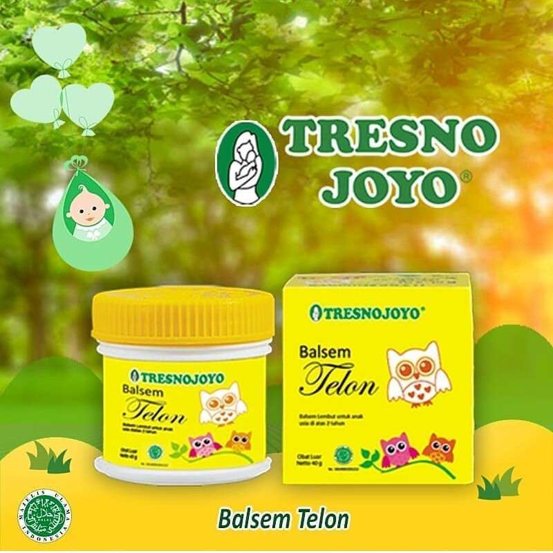 Tresno Joyo Balsem Telon Anak 20gr / 40gr - Balsam 20 / 40 gr