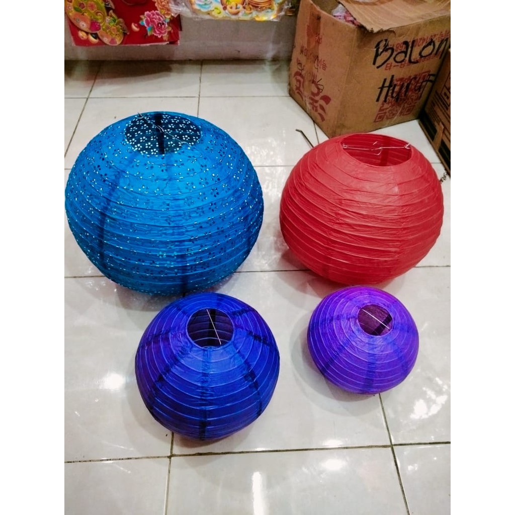 lampion kertas dekorasi