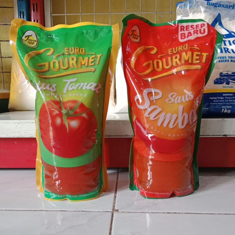 

Euro Gourmet Saus Tomat / Saus Sambal 1 kg