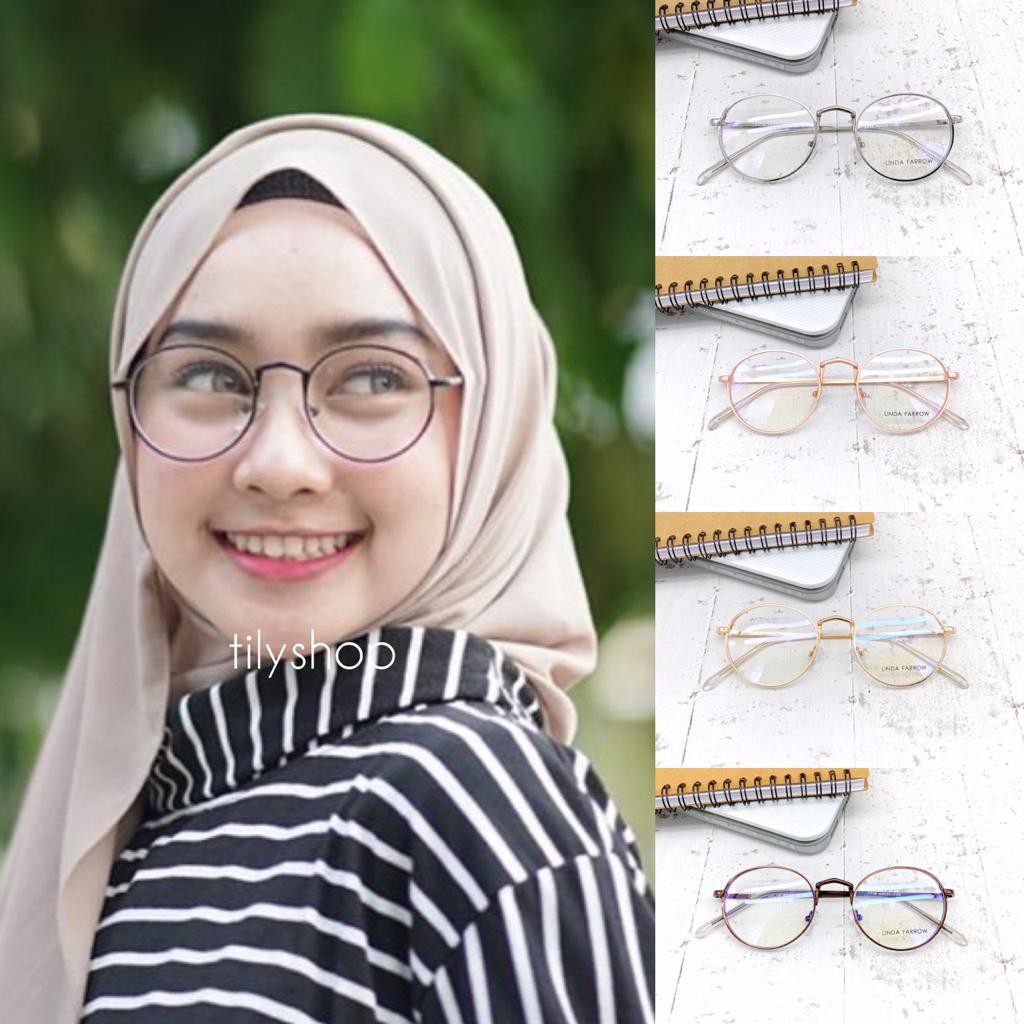 Frame Kacamata Minus Anti Radiasi Fashion Walter 1738 Besi Pria Wanita TERMURAH