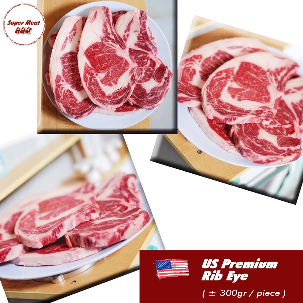 

U.S.A Premium Rib Eye ( ± 300 gr / potong )