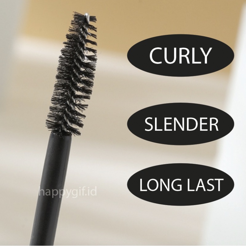 LAMEILA Maskara Gold Silver Black Carbon Formula Slender Curling Mascara LA103 759