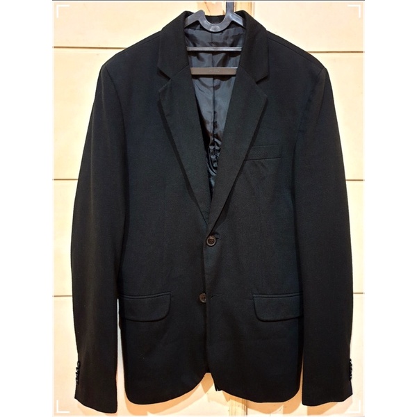 Zara Man Blazer Jas Suit Hitam Original 100%
