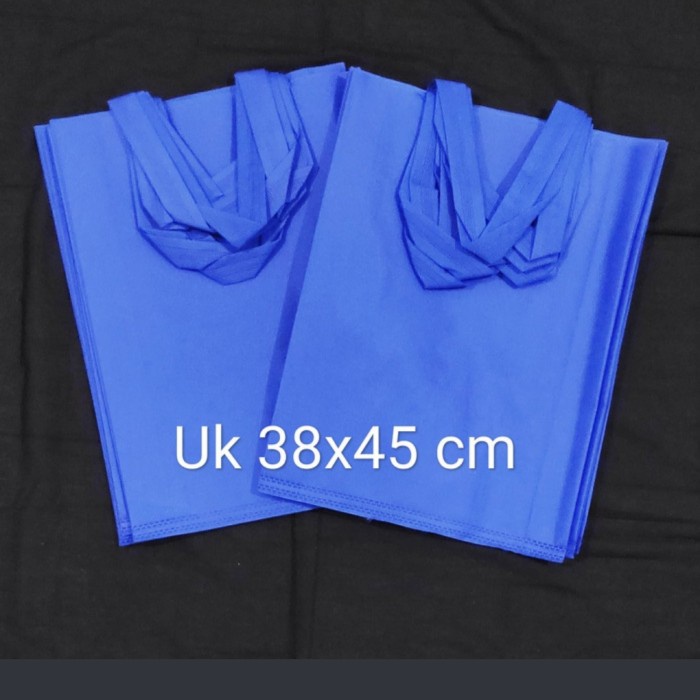 

✨ BISA COD ✨ Goodie bag tas kain uk 38x45, tas kain handle bag,