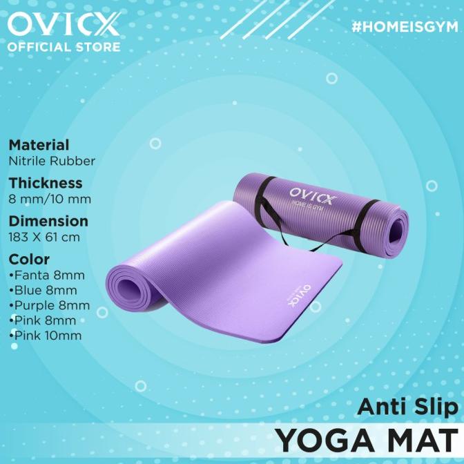 OVICX Matras Yoga Mat Yoga Anti Slip