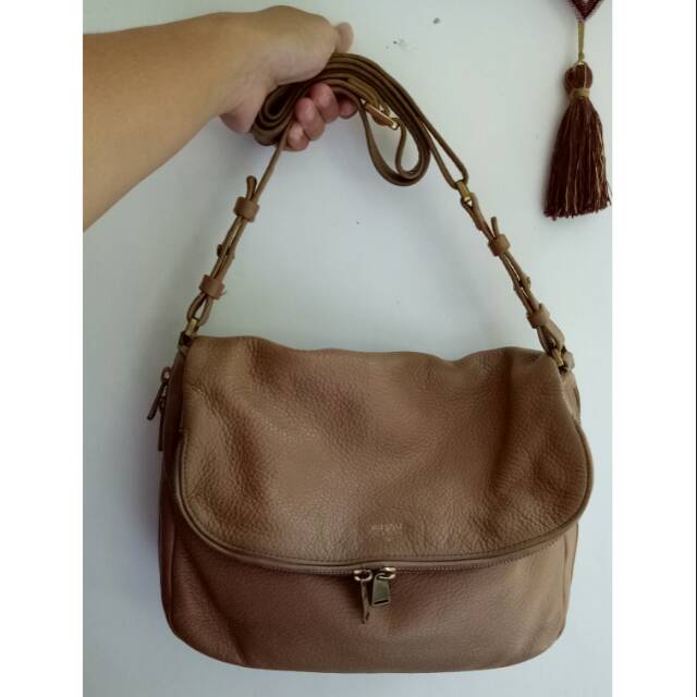 Tas Fossil preston large second preloved murah