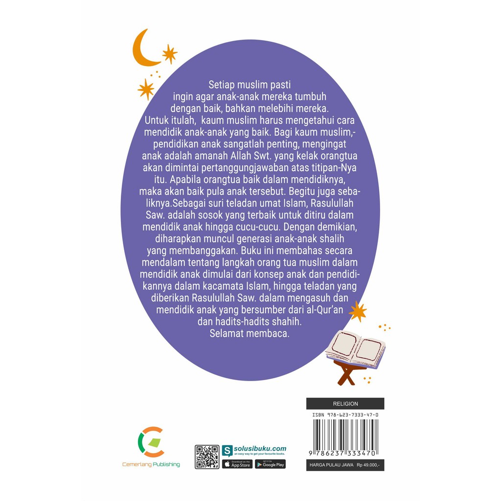 Buku Parenting Ala Rasulullah (Cemerlang Publishing)