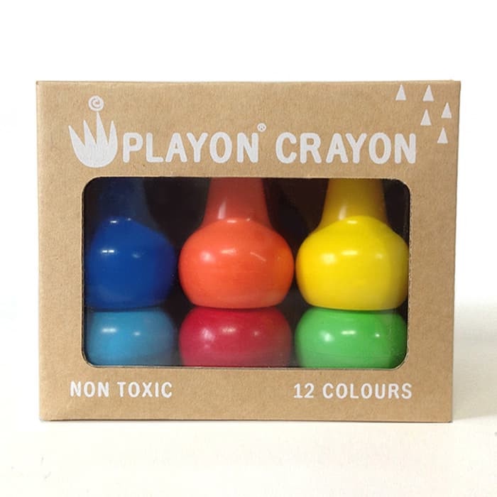 

(BISA COD) Playon Crayon 12 Colours Primary Colours