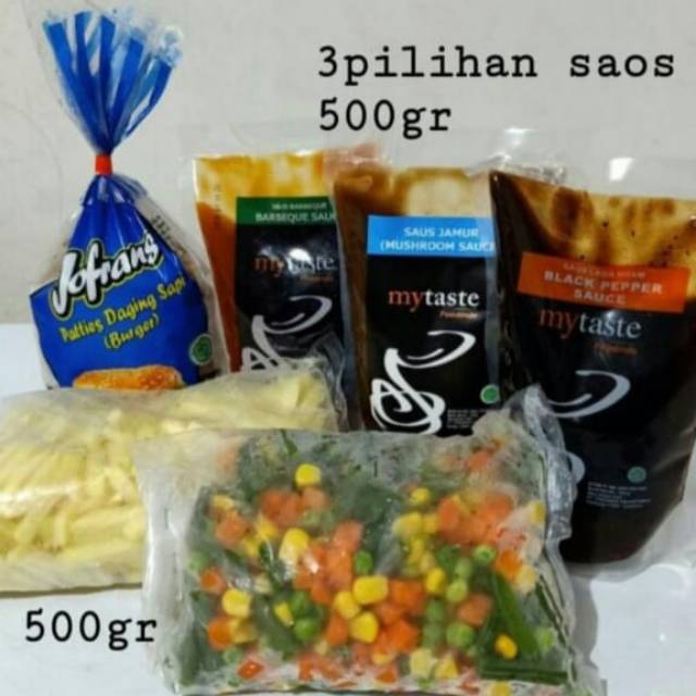 

Paket steak lengkap