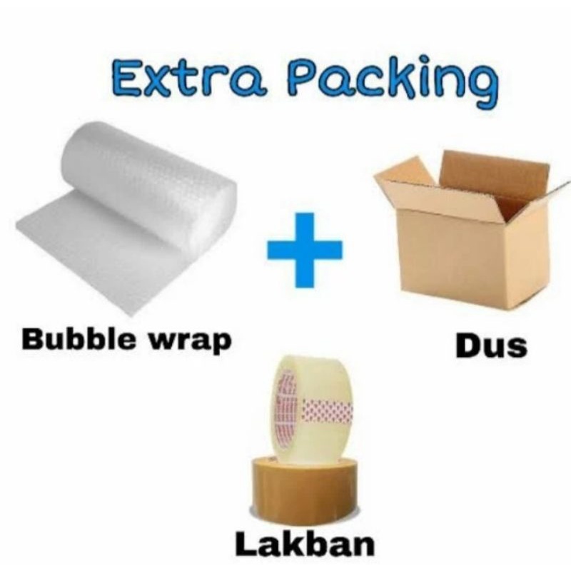 

Packing Bubble Wrap + Dus + Lakban