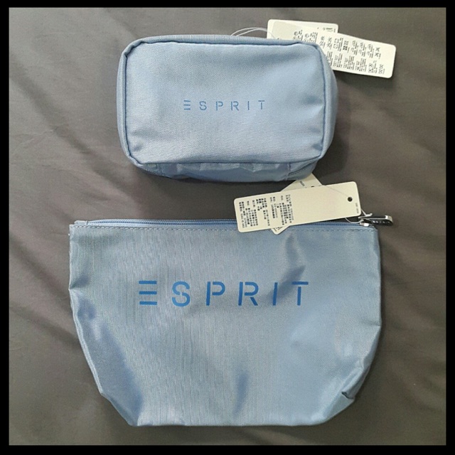 Esprit Original Pouch / Dompet / Bag Set Duo