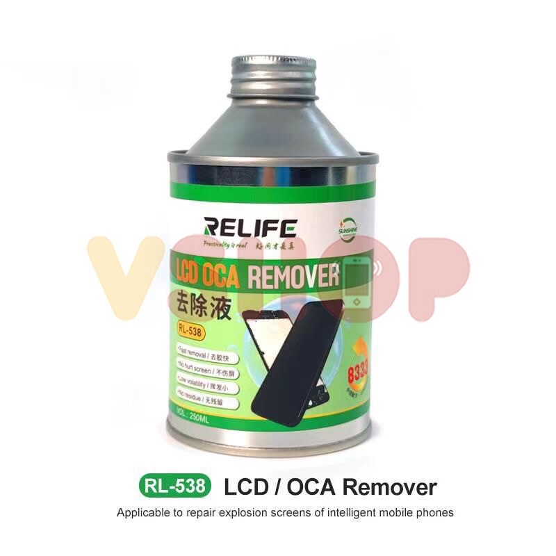 CAIRAN PEMBERSIH LEM OCA 8333 - LCD OCA REMOVER RELIFE RL-538