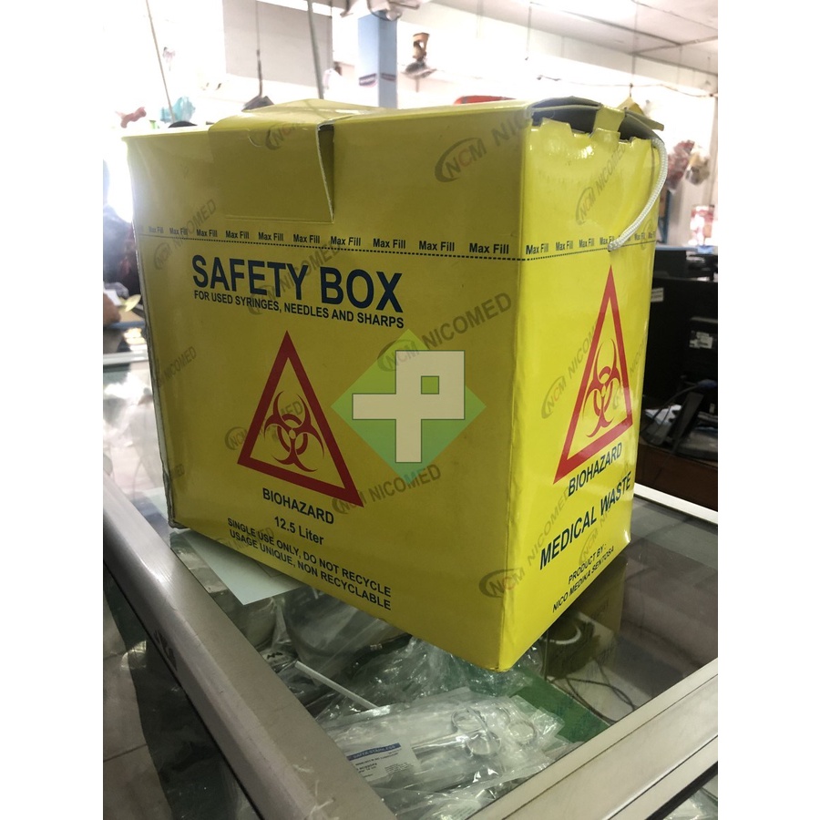 Safety Box Medis / Tempat Sampah Medis