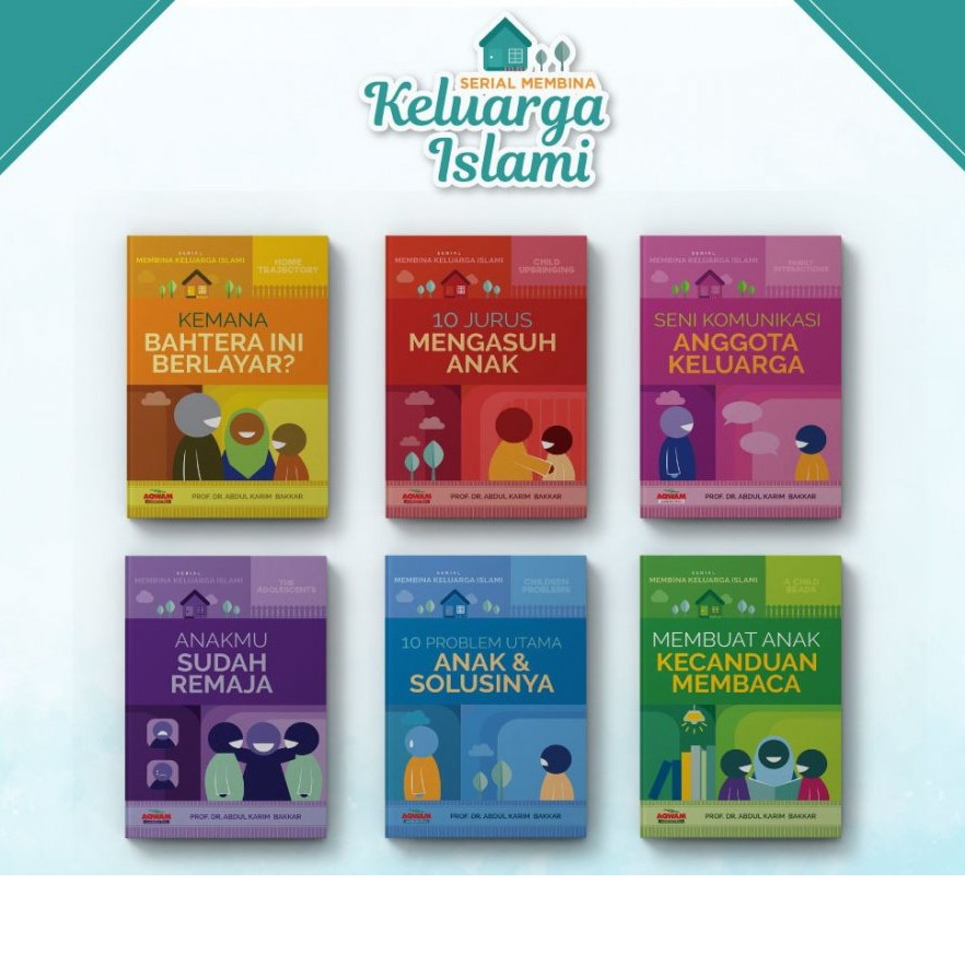 

Paket 6 Buku Serial Membina Keluarga Islami - AQWAM (Best Seller International)