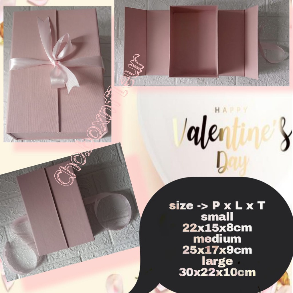 

[EDISI VALENTINE/TYPE003] KOTAK KADO/GIFT BOX/SOUVENIR/KOTAK HADIAH SIMPLE EXCLUSIVE/HAMPERS