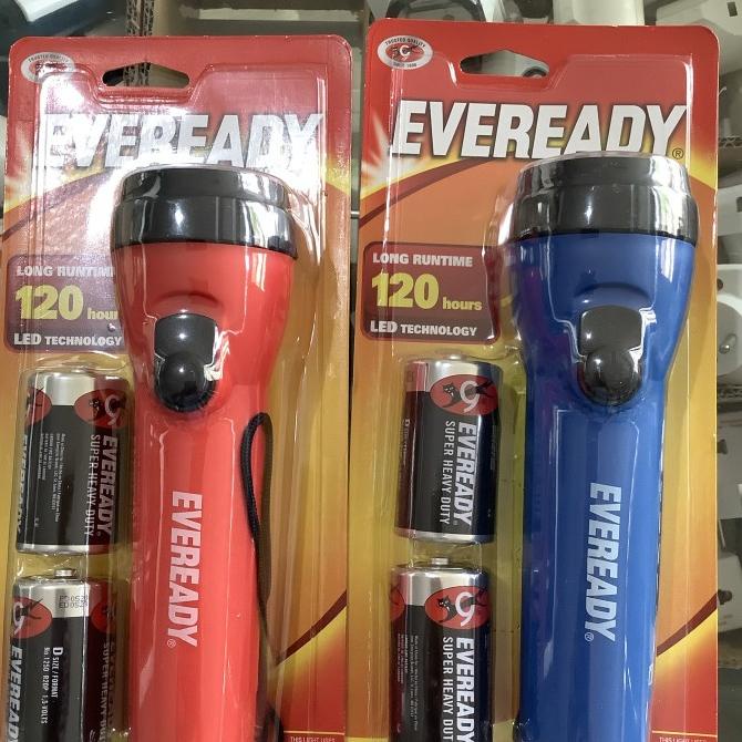 senter eveready besar + batre D