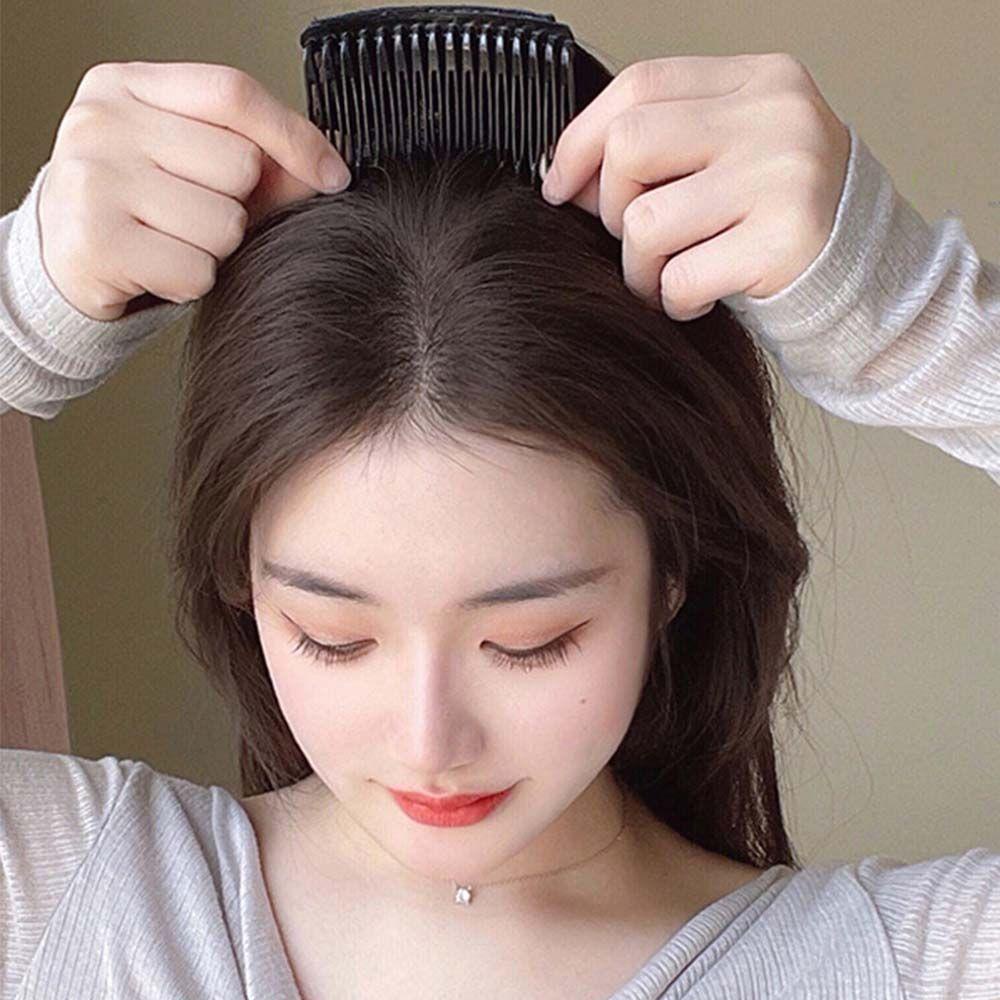 Mxbeauty Wig / Rambut Palsu Model Lurus Panjang Bahan Sintetis Untuk Wanita