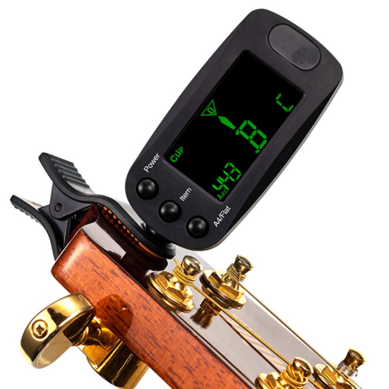 Meideal T83GW Tuner Digital Mini LCD Clip-on Untuk Gitar Bass