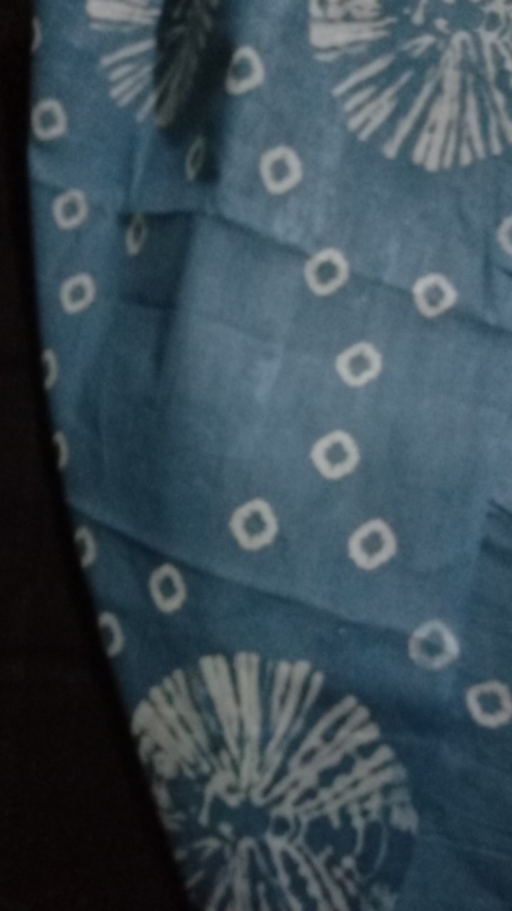 Cf Kain Batik Printing Serian Monocrom Indigo New Modern Adem Halus Putrabrawijaya Batik Pekalongan