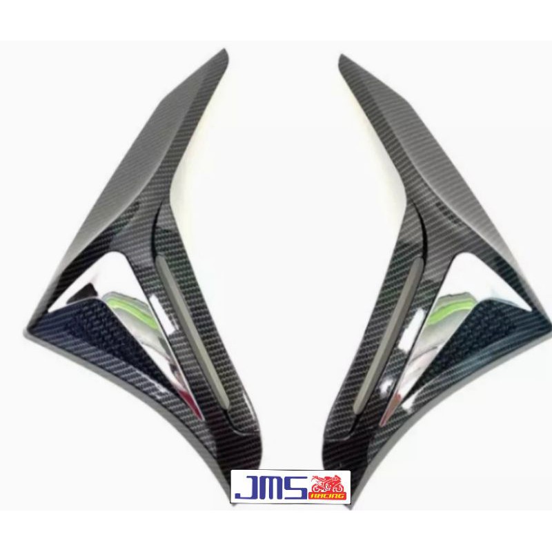 cover tutup carbon sen depan bagian bawah dashboard bawah yamaha nmax new 2020 pnp nemo