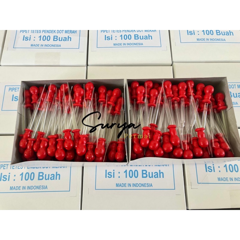 Pipet tetes kaca ukuran 10cm