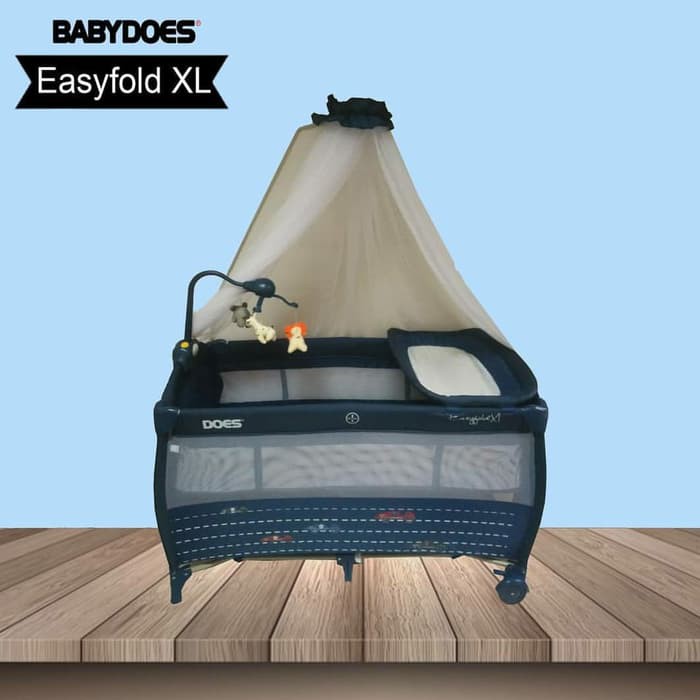 PALING MURAH Box Bayi BabyDoes Tipe Easyfold 1808 XL Kualitas bagus