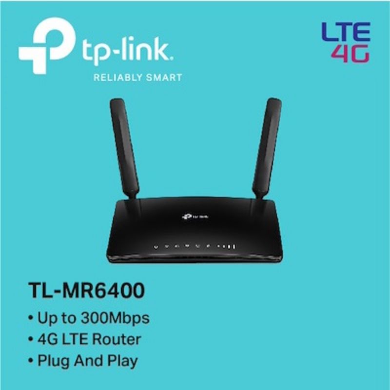 Home Router TPLINK TL-MR6400 4G LTE Unlock All Operator / TP-LINK 6400