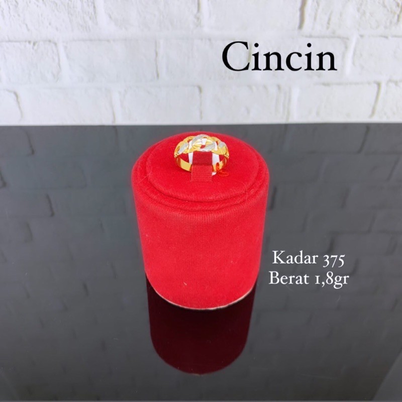 Cincin Emas Kadar 375