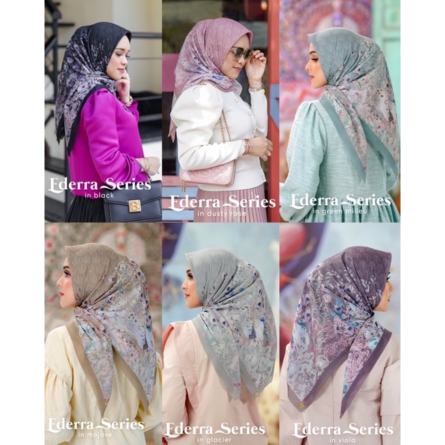Ederra Series VIOLA Buttonscarves