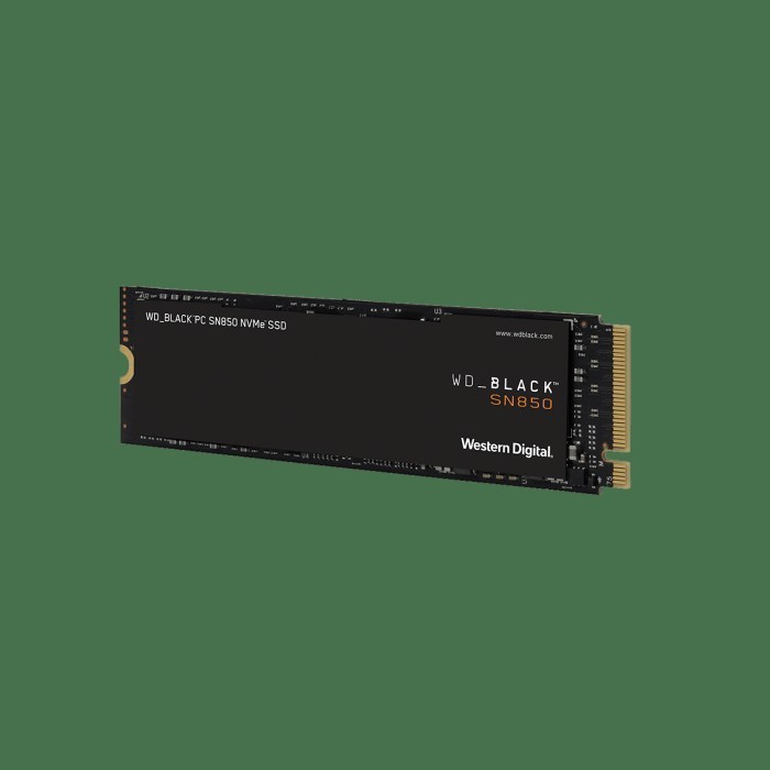 SSD WD Black 500GB SN850 NVMe Gen 4 - SSD 500GB NVMe WD SN850 Black Pcie Gen 4