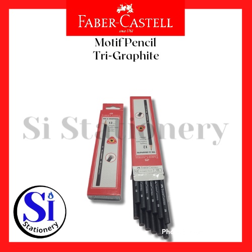

Pensil Faber Castell Tri Graphite 2B Original
