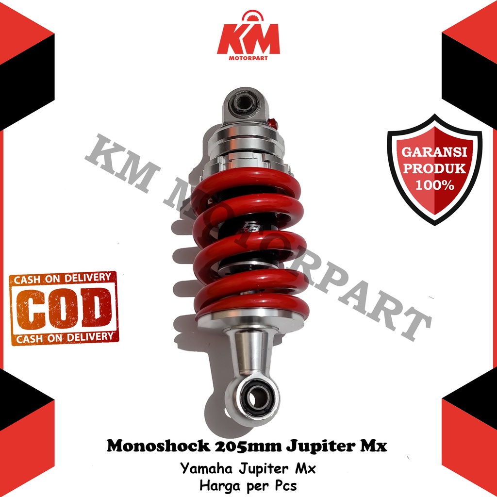 Monoshock Jupiter Mx 205mm Shockbreaker Absorber Shock Breaker Anti Kejut Yamaha