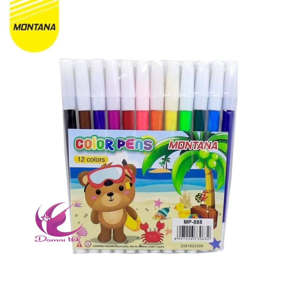

MARKER SPIDOL 12 WARNA MONTANA