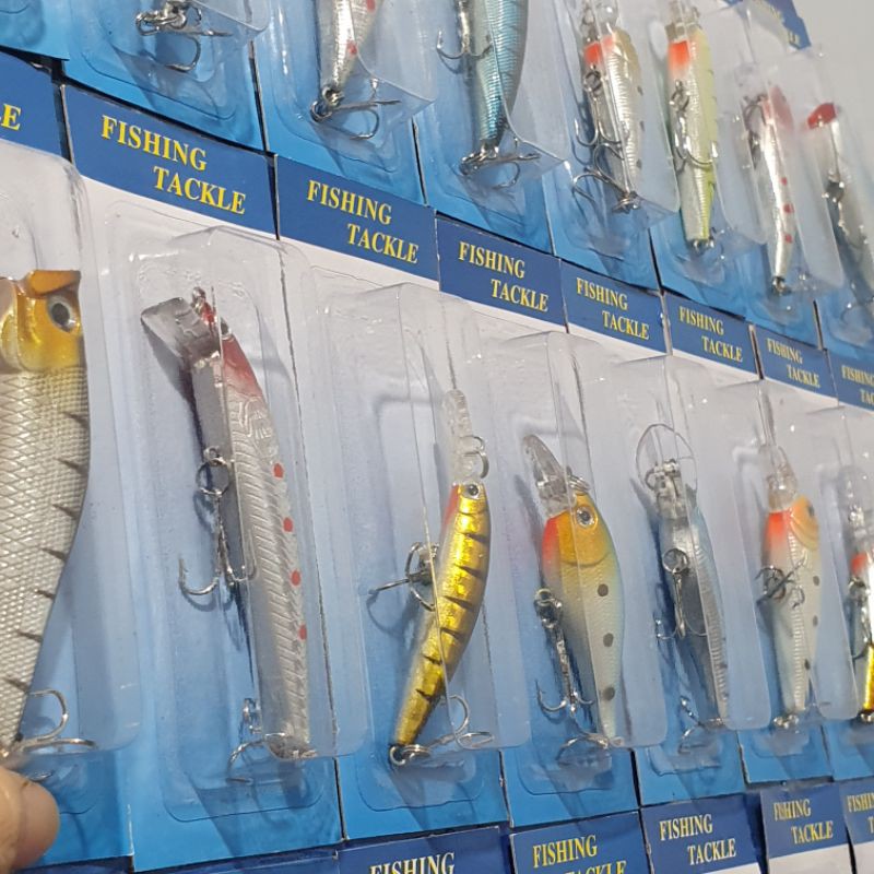 FISHING TACKLE 7 CM / FISHING TACKLE MURAH / LURE SET 7 CM / LURE SET CENTRO 7 CM