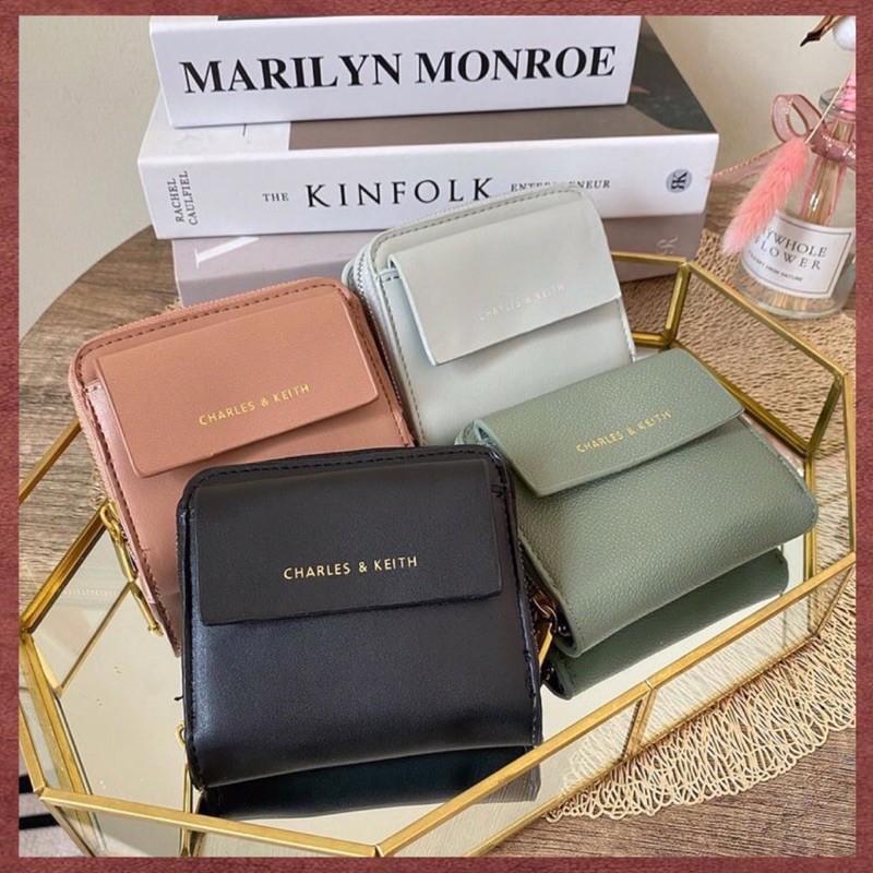 DOMPET WANITA | CK BLUSH SHORT WALLET IMPORT ORIGINAL