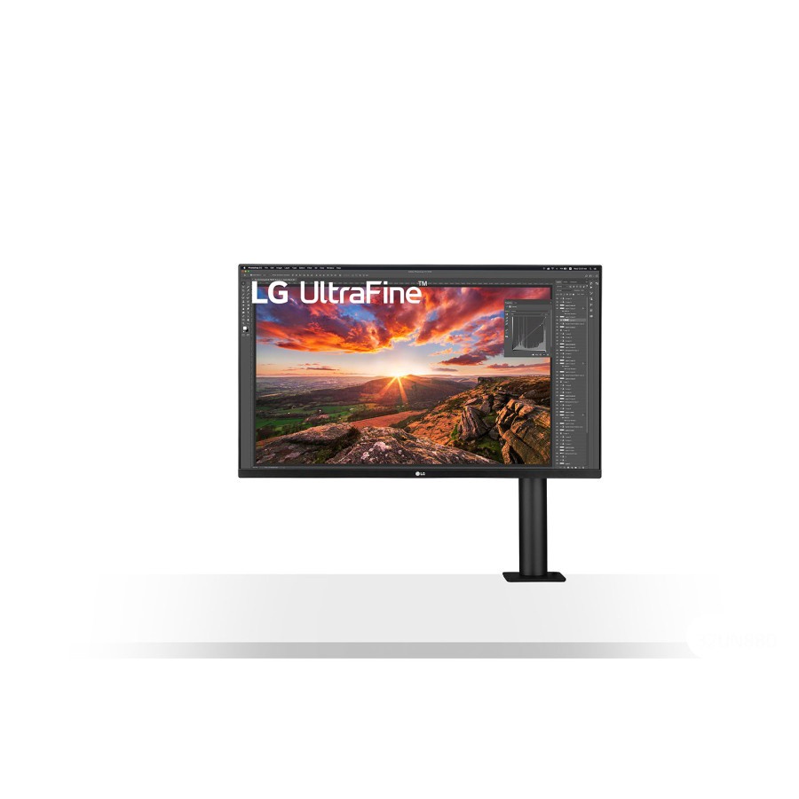 LG - 32UN880-B - HDR10 - MONITOR LED ULTRAFINE - 32&quot;  UHD - DISPLAY ERGO