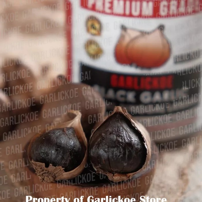 BLACK GARLIC / BAWANG HITAM TUNGGAL LANANG 250gr PREMIUM GARLICKOE