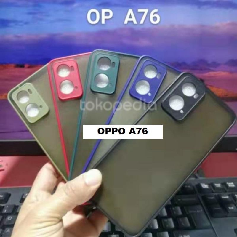 Case/slikon/soft case/ kondom terbaru type Hp OPPO A76 my choice Dove