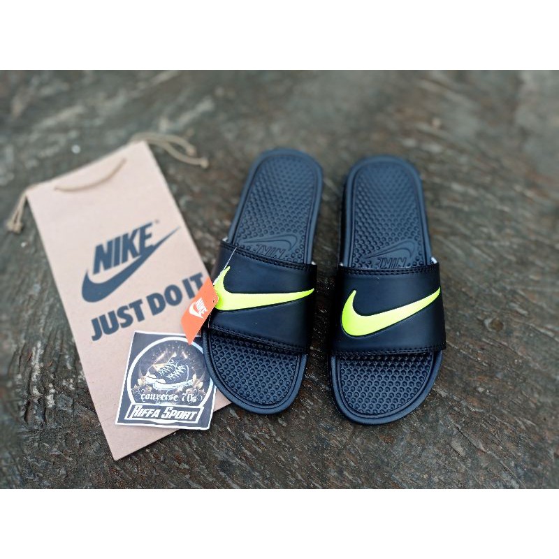 SANDAL SLIDE ON  SANDAL SLOOP NIKEE BENASI IMPORT MURAH