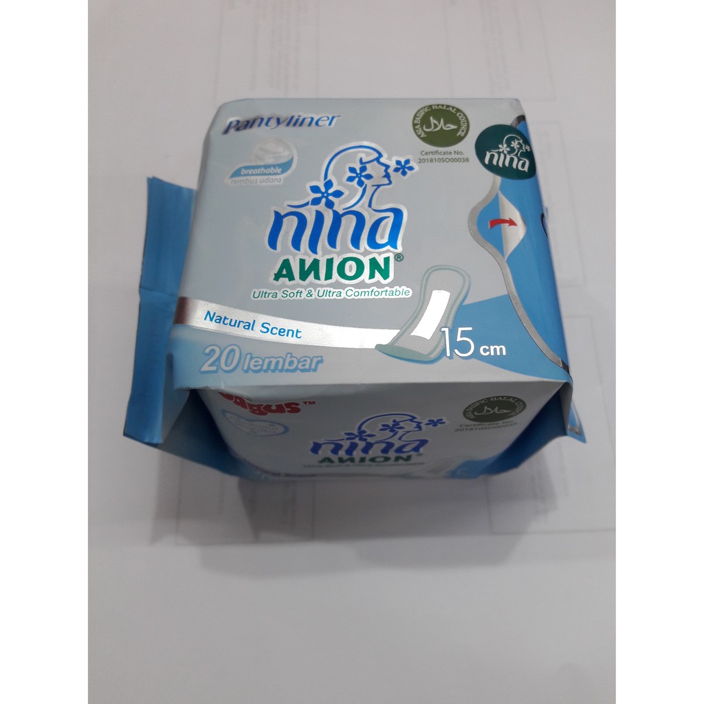 Nina Anion Pantyliner 15cm 20Lembar